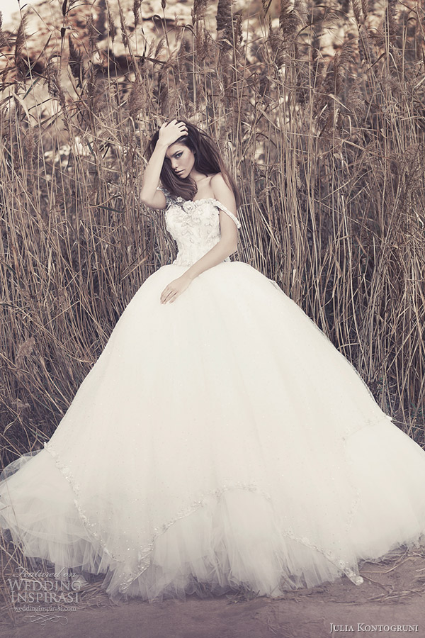 julia kontogruni bridal 2013 ball gown wedding dresses