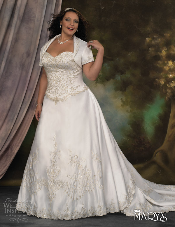 wedding dresses from mary's bridal
