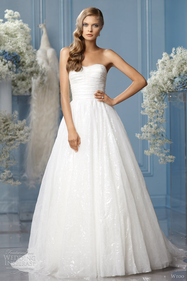 wtoo bridal 2013 catalina strapless wedding dress