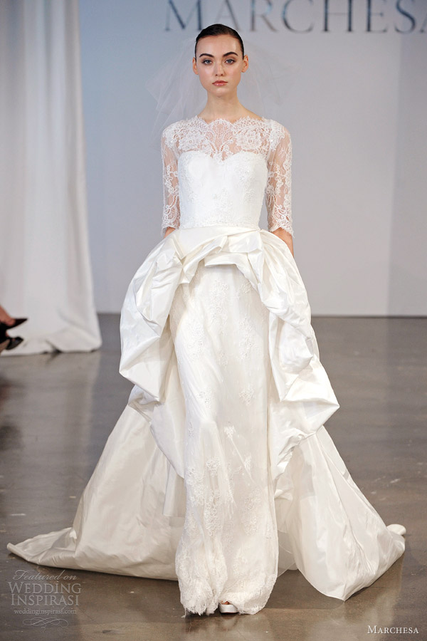 White bridal dresses 2014
