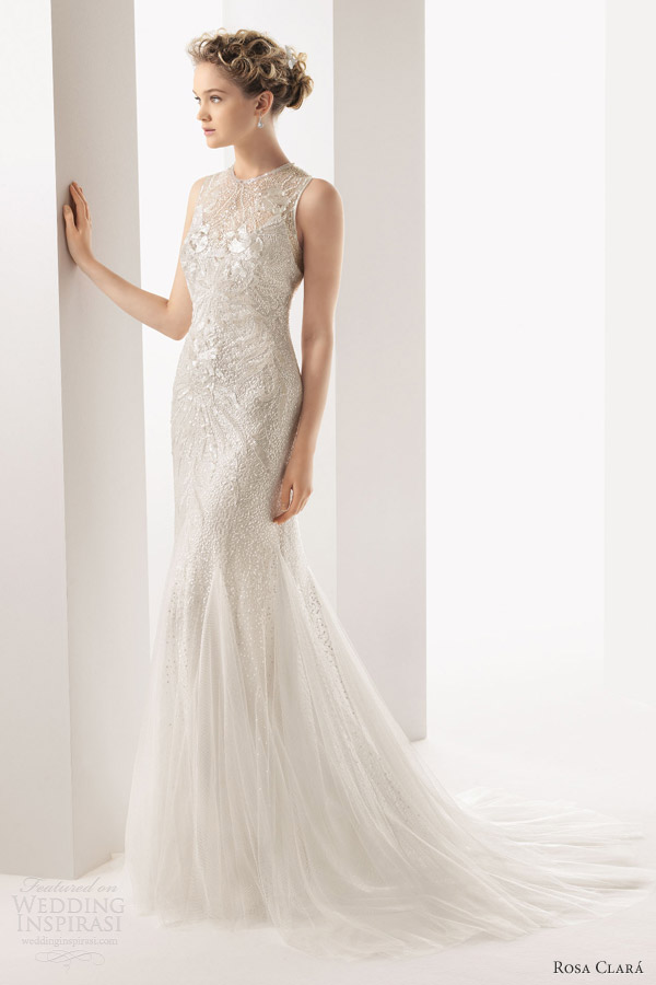 sheath wedding dresses