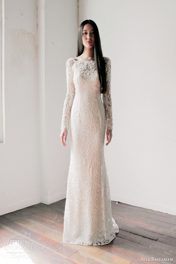 Gallery For gt; Lace Long Sleeve Wedding Dress