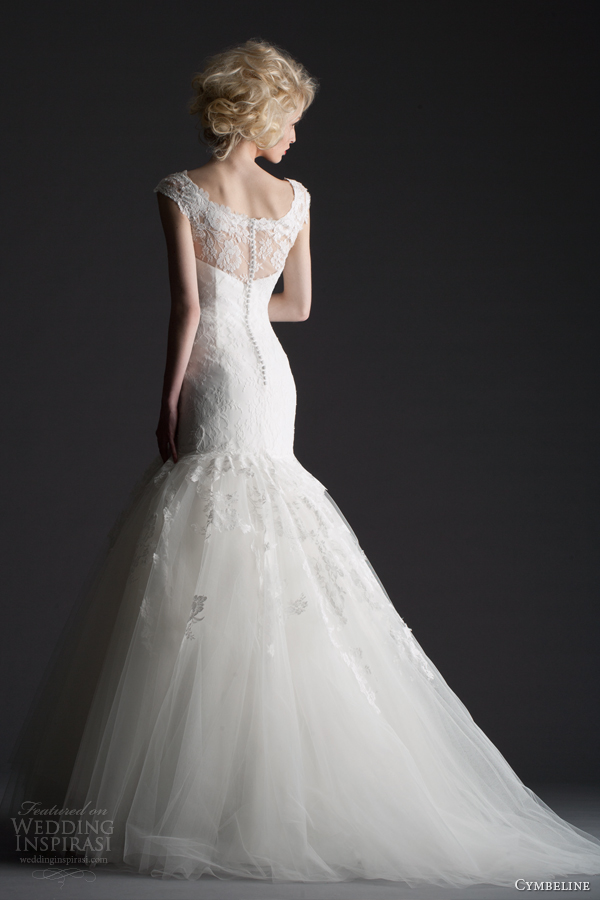cymbeline 2014 bridal collection hema fit and flare wedding dress