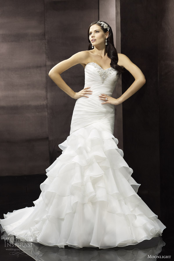 Moonlight Collection Spring 2014 Wedding Dresses Wedding Inspirasi
