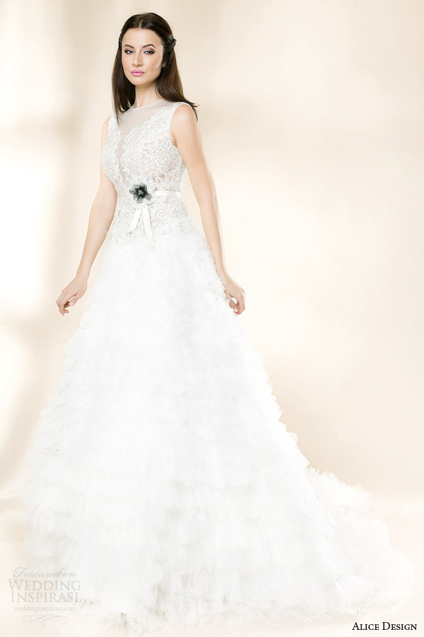 alice design bridal 2014 giselle sleeveless wedding dress Alice: Više od dame
