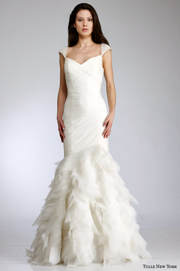 tulle new york antonio gual bridal spring 2015 wedding dress koi dora