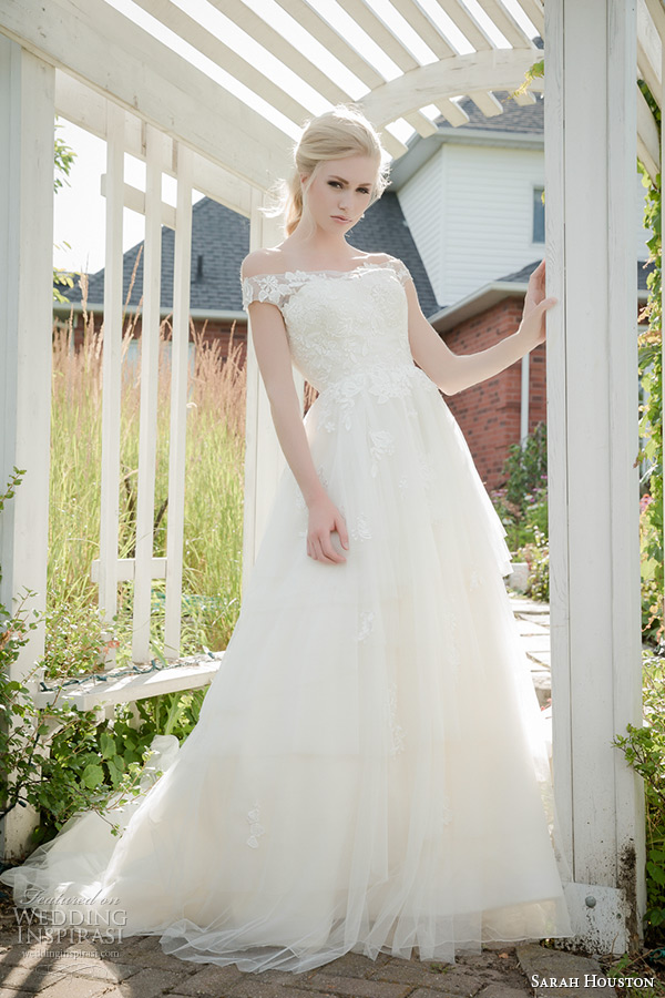 Sarah Houston Spring 2015 Wedding Dresses - Wedding Inspirasi