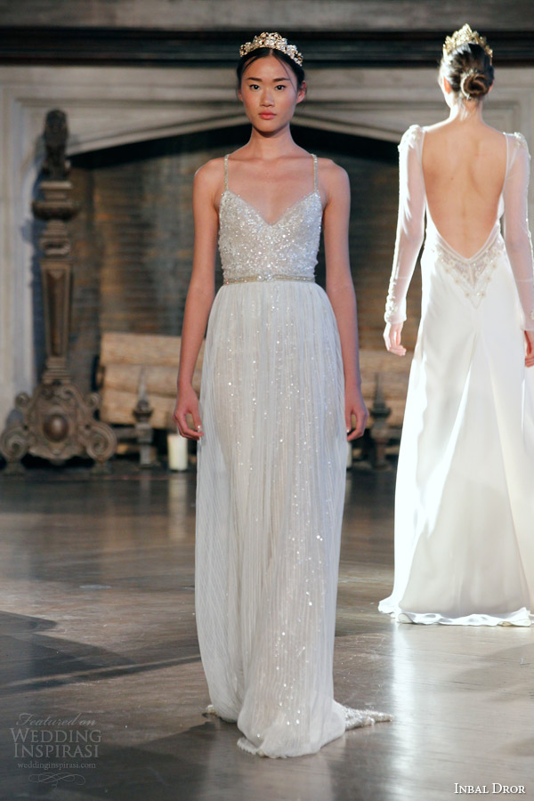 sequin wedding dress