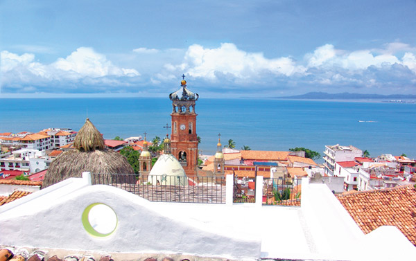 puerto vallarta jalisco mexico romantic popular town during the day