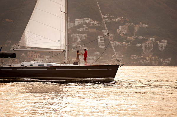 puerto vallarta mexico romantic destination sunset sailing