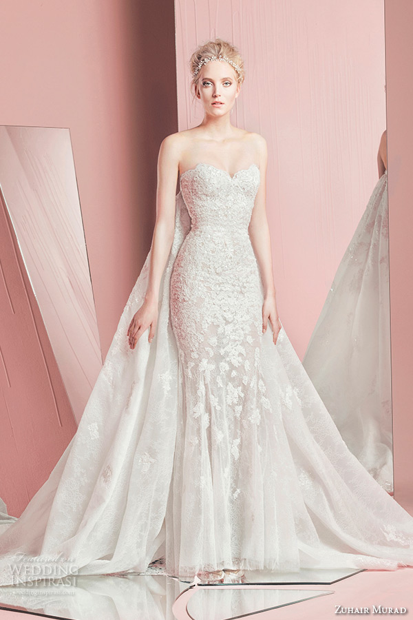 zuhair-murad-spring-summer-2016-bridal-strapless-sweetheart-neckline-lace-embroidery-white-sheath-wedding-dress-petra-with-cape-watteau-train.jpg