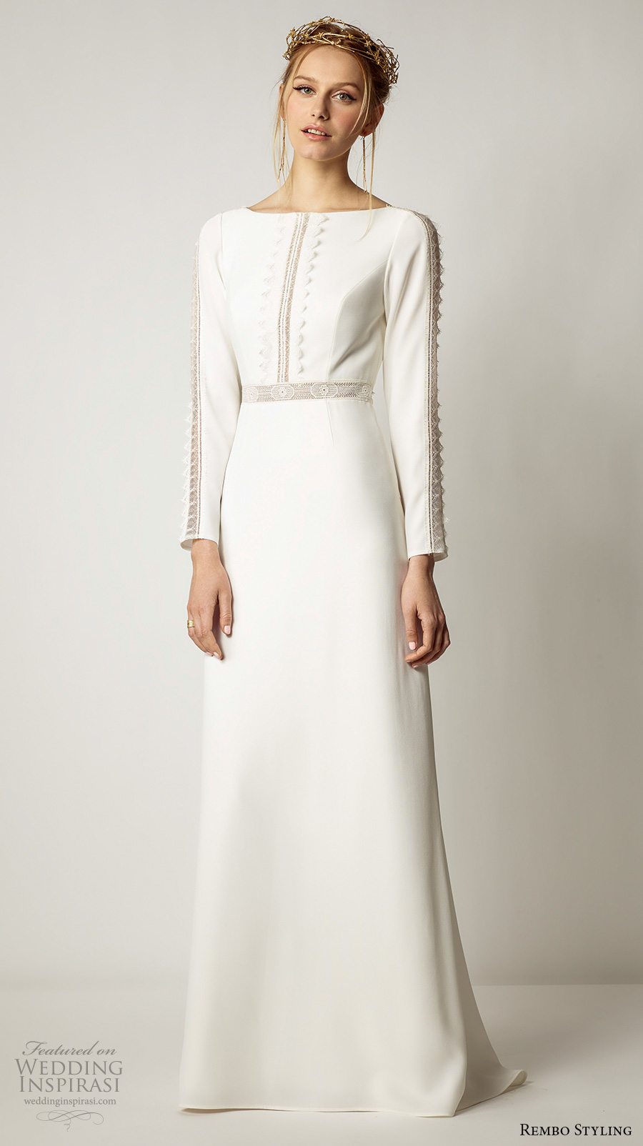 elegant wedding dresses with sleeves