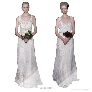 Carolina Herrera Spring 2010 wedding dress