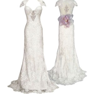 Claire pettibone Rock n Roll Bride 2009 Mystere wedding dress