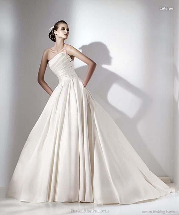 Elie Saab Pronovias 2010 Euterpe wedding dress