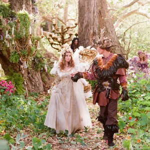Fairy and elf fantasy wedding photo shoot