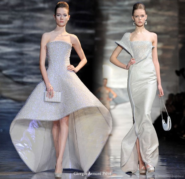 Giorgio Armani Privé Couture Spring 2010 at Paris Fashion Week