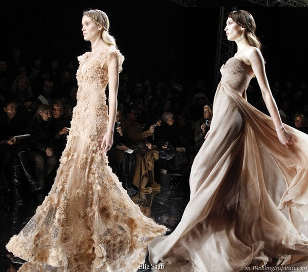 Elie Saab at Spring/Summer Haute Couture 2010 show in Paris Fashion Week - Fit or flare, heavily embellished or light as air