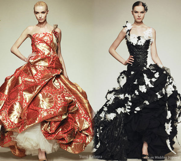 Japanese designer Yumi Katsura Paris Couture wedding dresses Japanese designer Yumi Katsura Paris Couture wedding dresses