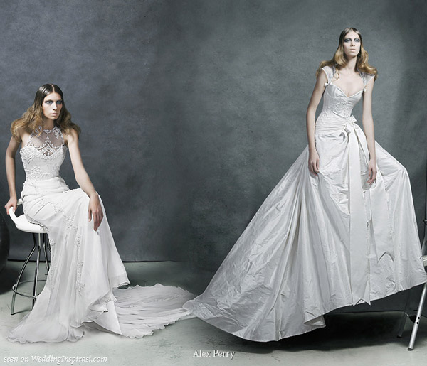 Australian designer Alex Perry ready to wear bridal collection wedding gowns