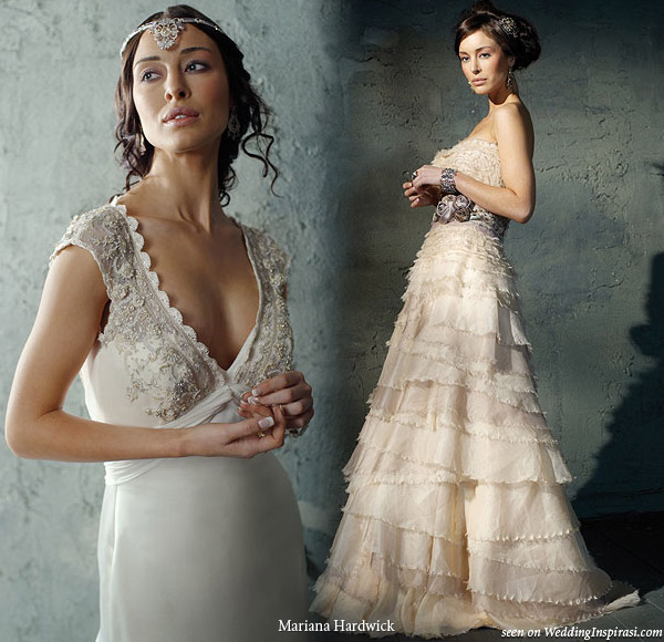 Wedding dresses from Mariana Hardwick heirloom collection