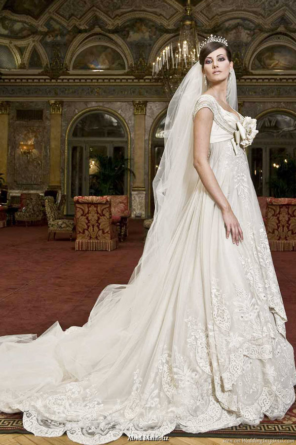 Abed Mahfouz wedding dress from the 2009 bridal collection