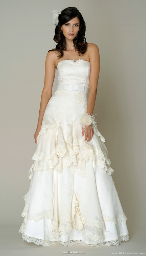 Jennifer Salzman Spring 2010 Bridal Collection | Wedding Inspirasi