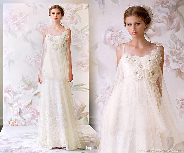 Pretty spaghetti strap romantic, sweet princess bridal gown Pretty spaghetti strap romantic, sweet princess bridal gown