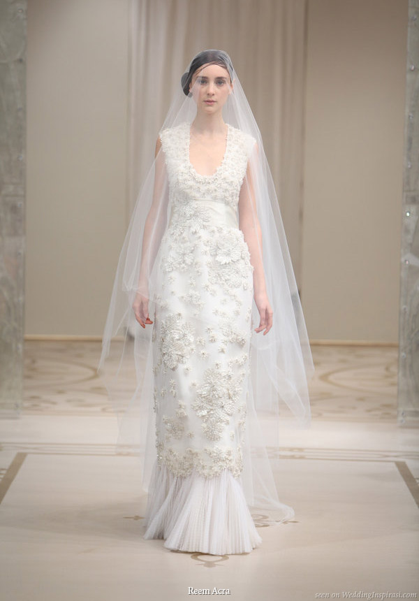 Thumbelina gown from Reem Acra Spring 2010 bridal collection