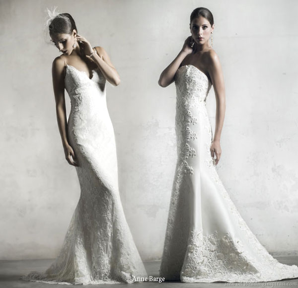 Wedding photoshoot from Anne Barge bridal gown campaign 2010