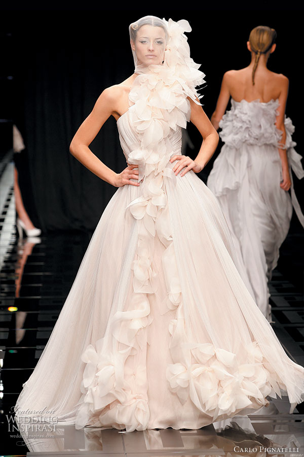 Carlo Pignatelli 2010 Opere collection - romantic wedding dress ideas