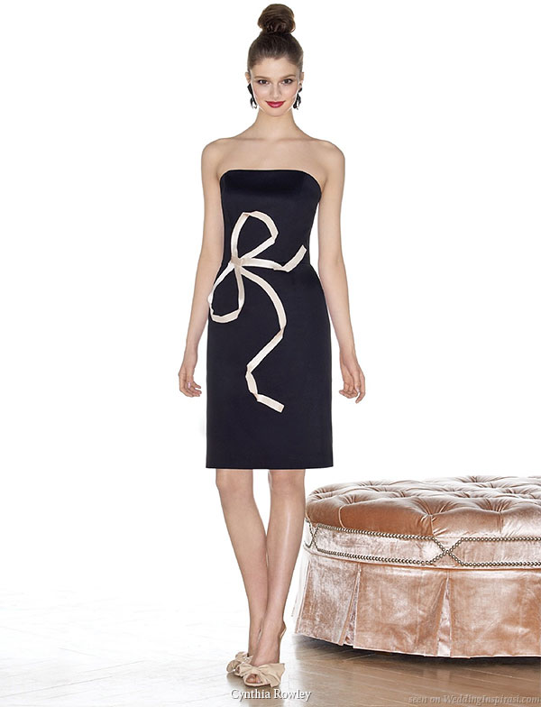 Cynthia Rowley new designer bridesmaid dress collection is  available online at Dessy Group website