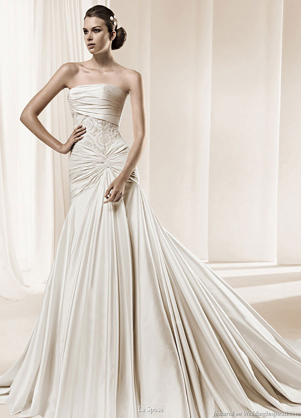 La Sposa 2011 Bridal Gown Collection -- Dakar strapless wedding dress