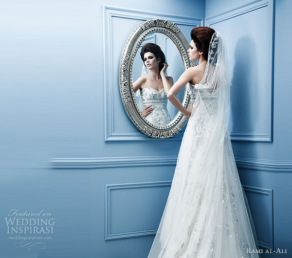 Rami Al-Ali Spring/Summer 2010 bridal gown collection - strapless sweetheart neckline wedding dress 