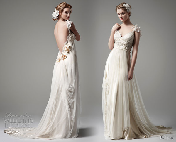 Pallas Couture 2010 bridal collection -- Celestina, Edythe