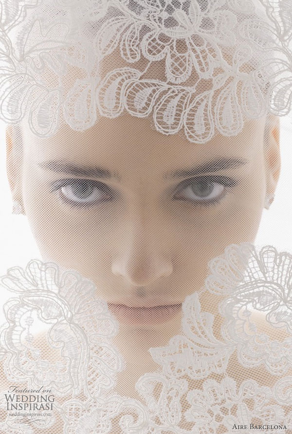 Wedding veil collection 2011 by Aire Barcelona 