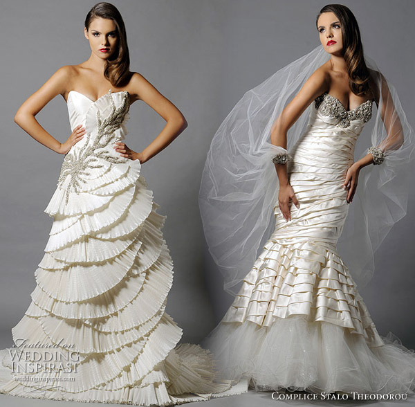 Complice wedding gowns - 2010 wedding dress collection by Stalo Theodorou 