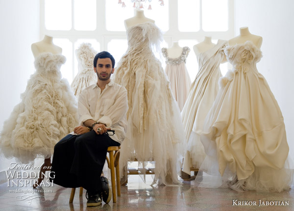 Lebanese designer Krikor Jabotian presents his 2010 Spring haute couture collection "“Au Gré d’une Brise”