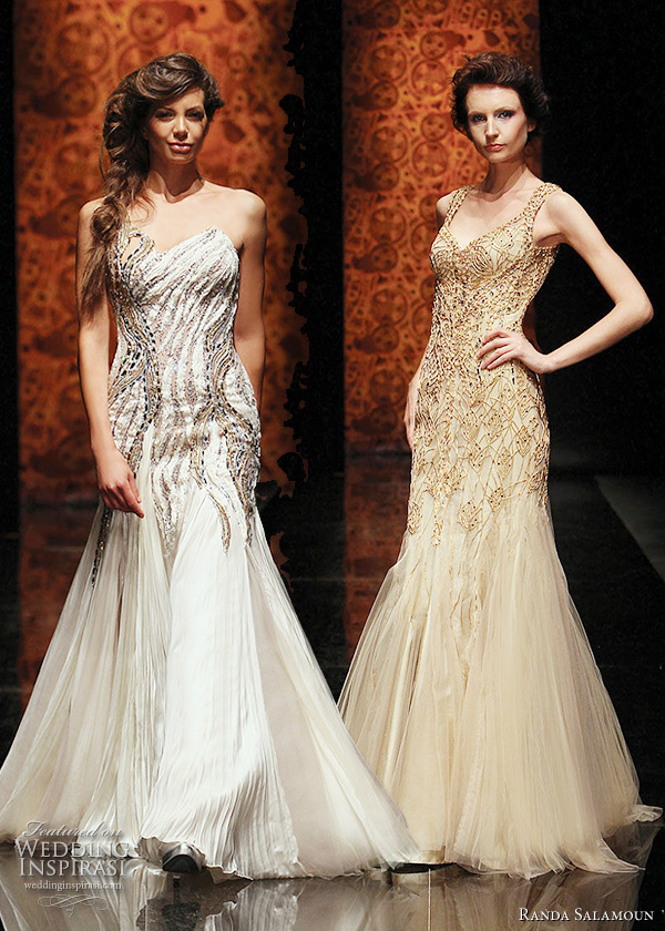 Randa Salamoun Couture Fall/Winter 2010-2011 wedding-worthy evening gowns