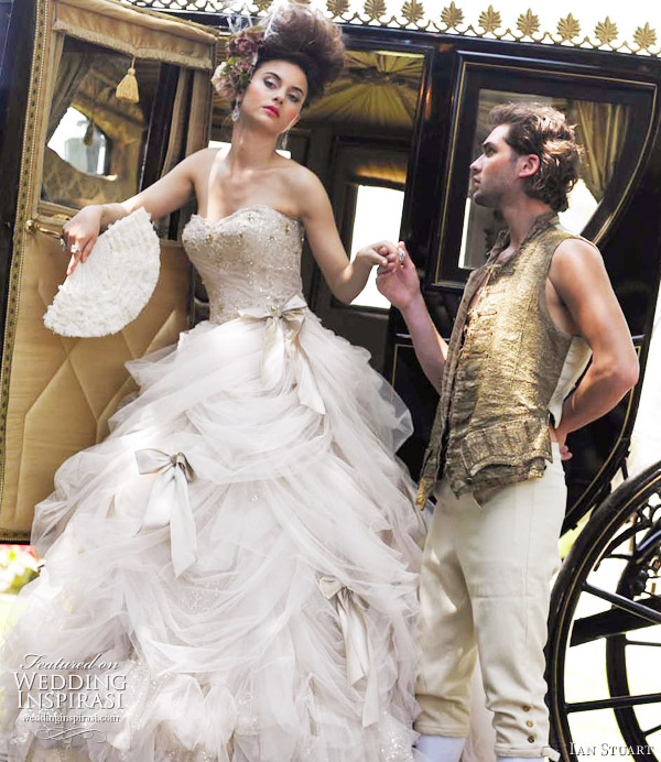 Ian Stuart Antoinette wedding dress from his 2011 bridal collection