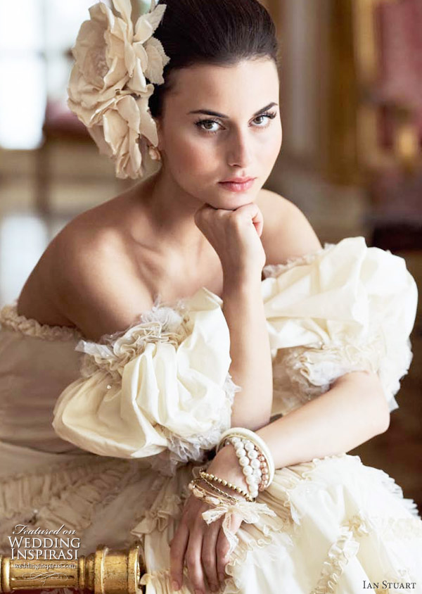 Ian Stuart 2011 wedding dress - Castille gown with Elizabethan glamour