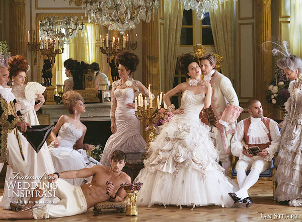 Ian Stuart flower bomb wedding dress - from Ian Stuart 2011 bridal gown collection Ian Stuart flower bomb wedding dress - from Ian Stuart 2011 bridal gown collection