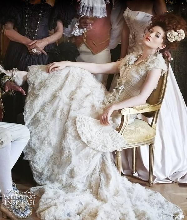 Ian Stuart Lucrezia wedding gown from 2011 bridal collection Ian Stuart Lucrezia wedding gown from 2011 bridal collection