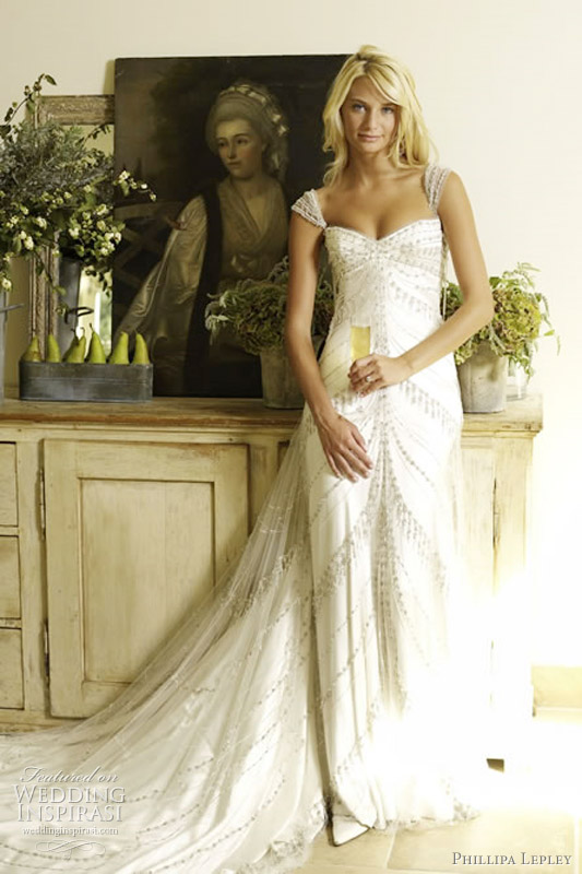 Romantic wedding gowns fit for a princess by Phillipa Lepley 2011 bridal collection