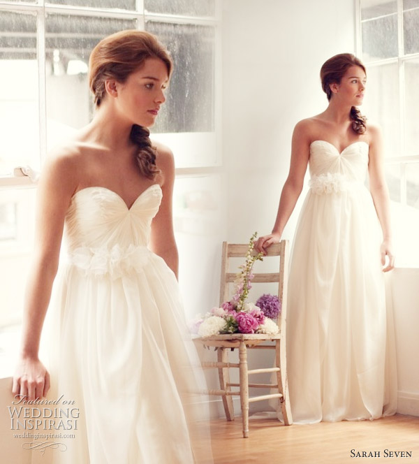 Practically perfect wedding dress by Sarah Seven, Spring 2011