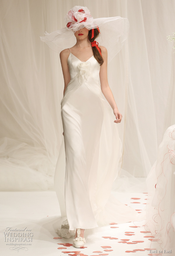 Emé di Emé 2011 bridal collection - white wedding dress Emé di Emé 2011 bridal collection - white wedding dress