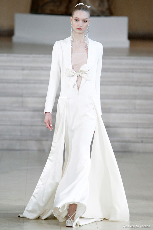 Alexis Mabille Spring/Summer 2011 couture - white evening dress 