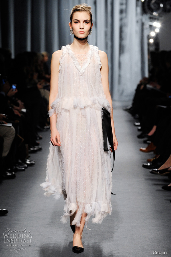 Chanel Spring/Summer 2011 haute couture bridal gown inspiration