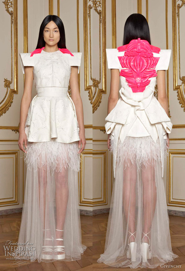 Givenchy Haute Couture Spring 2011 collection by  Riccardo Tisci