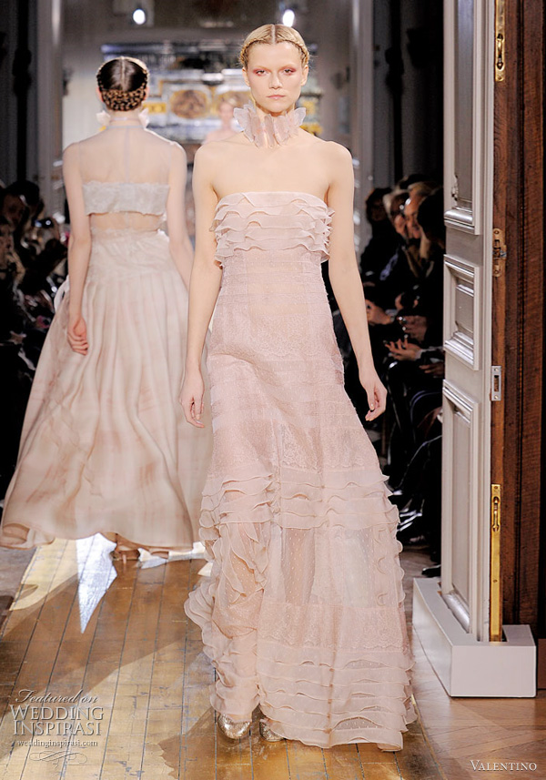 Spring/Summer 2011 Valentino couture collection